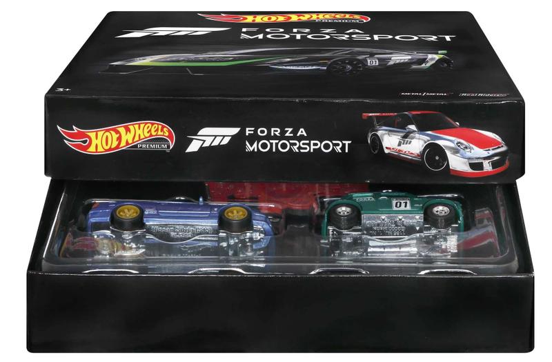 Carrinhos de Corrida Hot Wheels Forza - Pacote com 5 Veículos 1:64